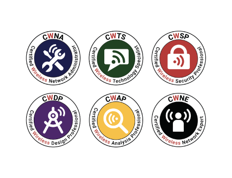 logos CWNP certifications